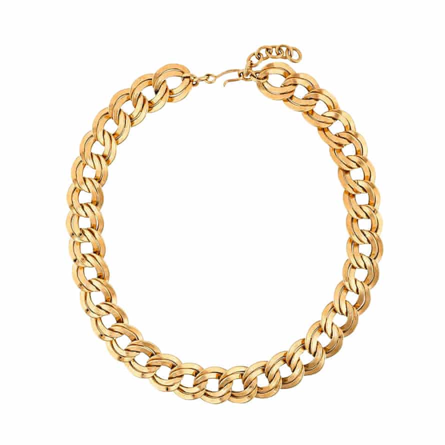 chunky gold necklace