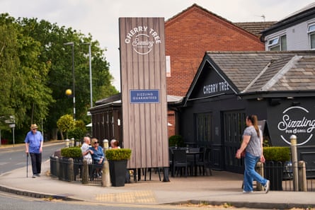 Exterior of the Cherry Tree pub