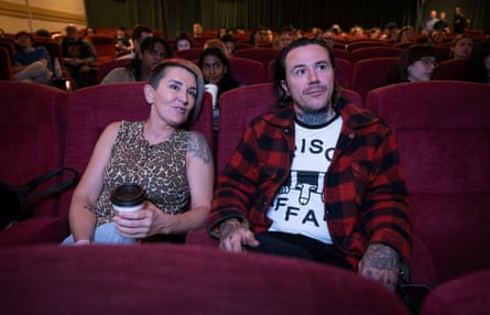 Natalie and Daniel at the Ritz Cinema in Randwick, Sydney.