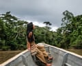 Nina Gualinga in the Guardian documentary, Waska