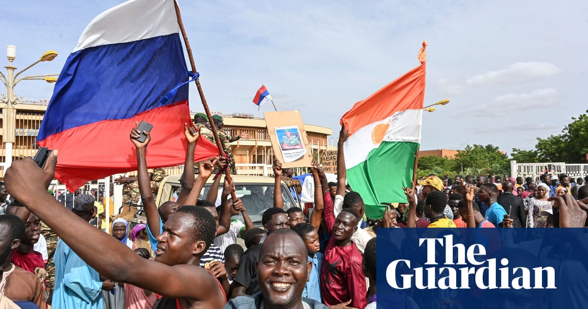 Niger thousands gather for rally to cheer generals who led coup The Guardian Niger thousands gather for rally to cheer generals who led coup The Guardian