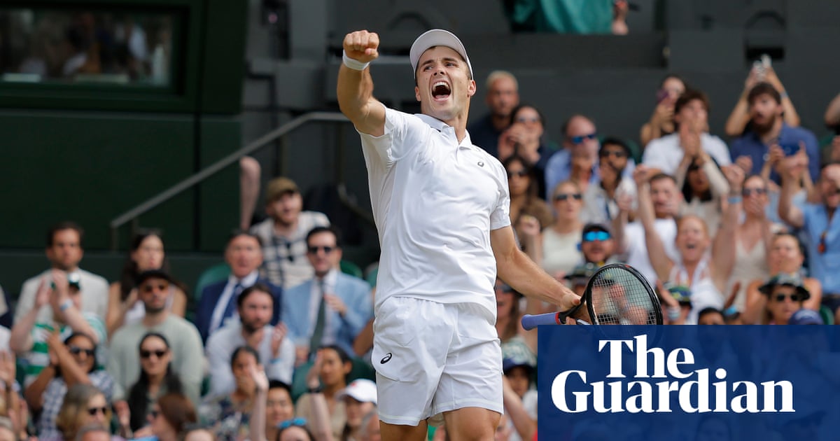 ‘Keep believing’: Arthur Fery sticks to tried and trusted for Wimbledon quarter-final