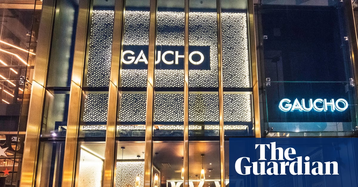 Gaucho restaurant chain to slash share of service charge for waiting staff