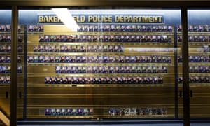 Officers in the Bakersfield Police Department.