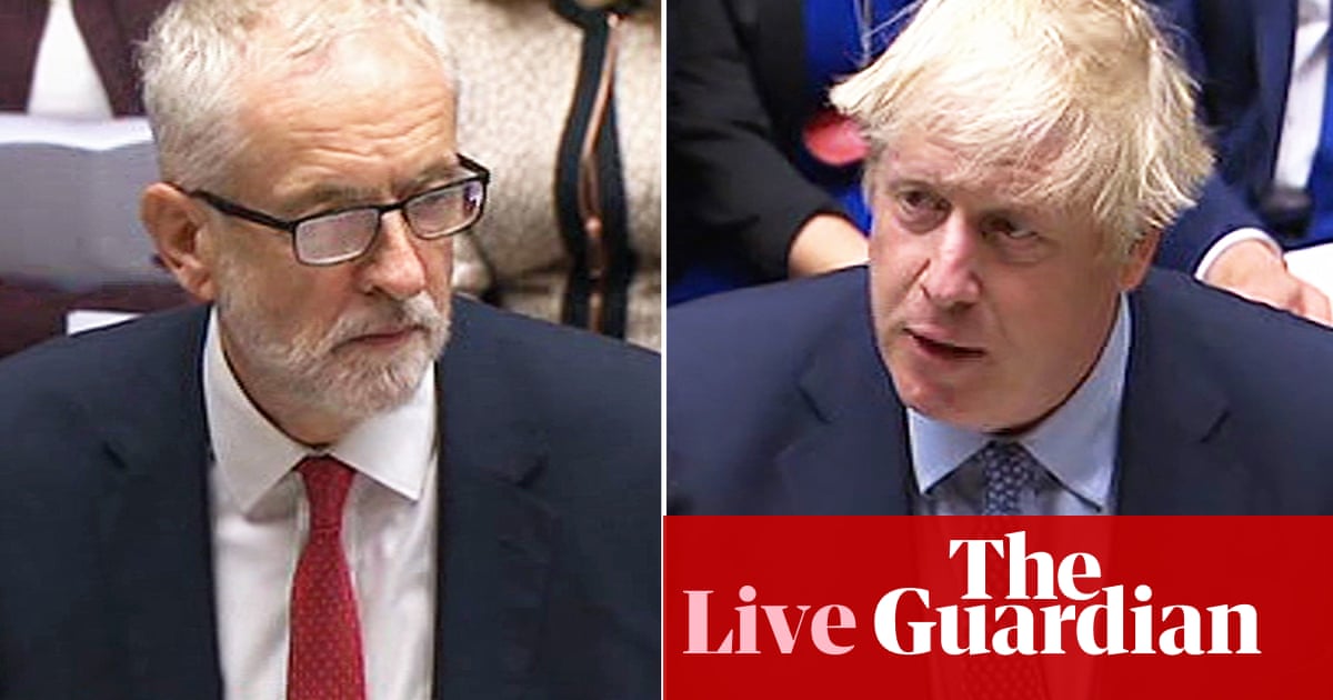 Brexit: unrepentant Boris Johnson tells Labour to 'face day of reckoning' and have an election – live news