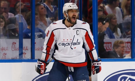 Alex Ovechkin and the Washington Capitals celebrated their Stanley