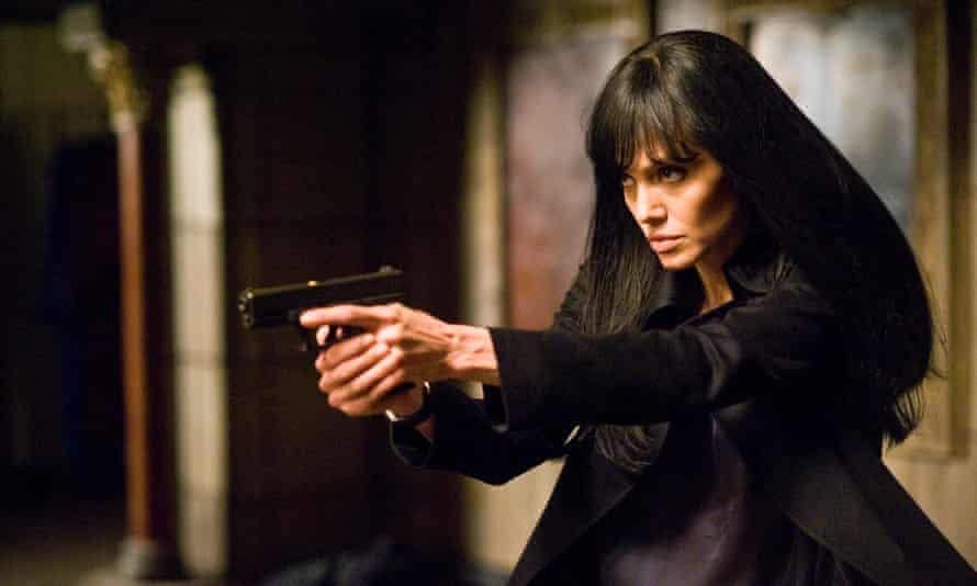 Angelina Jolie in Salt.