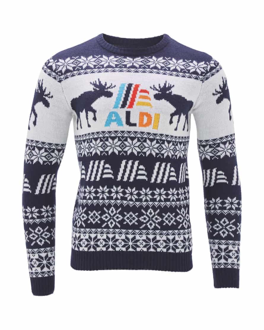 TravelGuides - How the ‘mundane’ trend is bringing some Christmas sparkle for everyday brands | Christmas 4 Aldi’s Christmas jumper