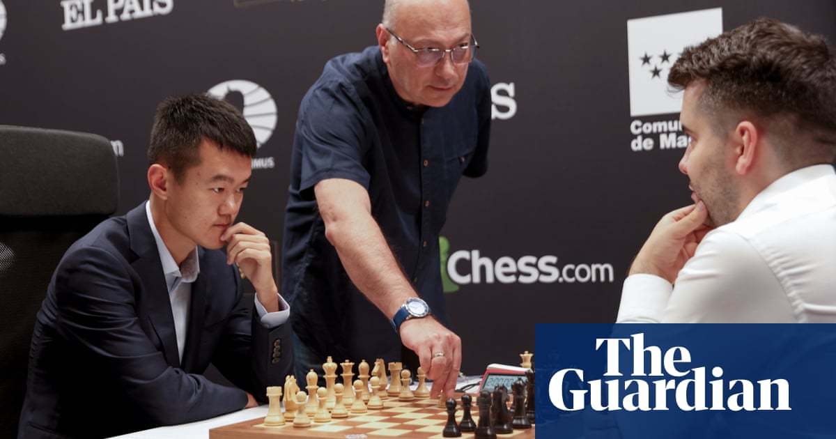 chess-world-title-match-gets-under-way-in-astana-without-magnus-carlsen
