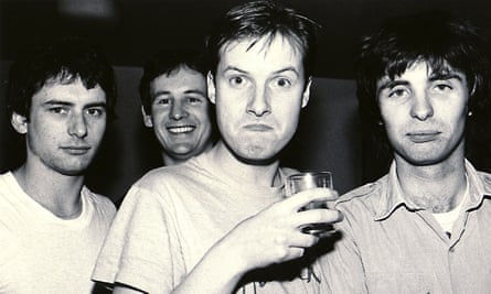 ‘Being in a drinking gang that saw the world was thrilling’ … XTC in 1980, (l to r) Terry Chambers, Dave Gregory, Andy Partridge and Colin Moulding.