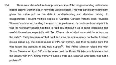 Extract from Helen MacNamara’s witness statement