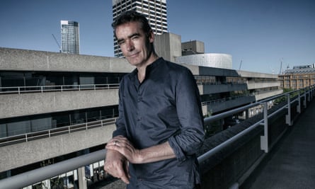 Rufus Norris outside National Theatre