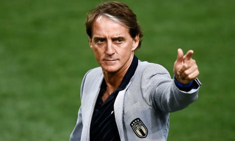 Roberto Mancini after Italy's 4-0 warm-up win against the Czech Republic