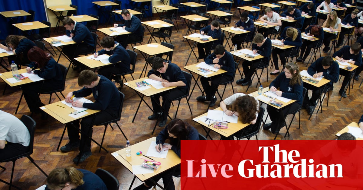 GCSE results: hundreds of thousands of pupils across England, Wales and Northern Ireland await grades – latest updates