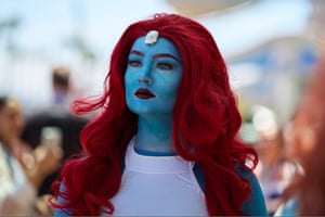 A person in cosplay
