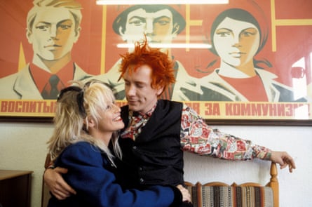 Nora Forster and John Lydon in 1986.