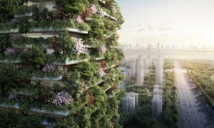Nanjing Green Towers will be the first “vertical forest” built in Asia.