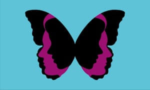 Butterfly design by Lee Martin for Review story by Kwame Anthony Appiah