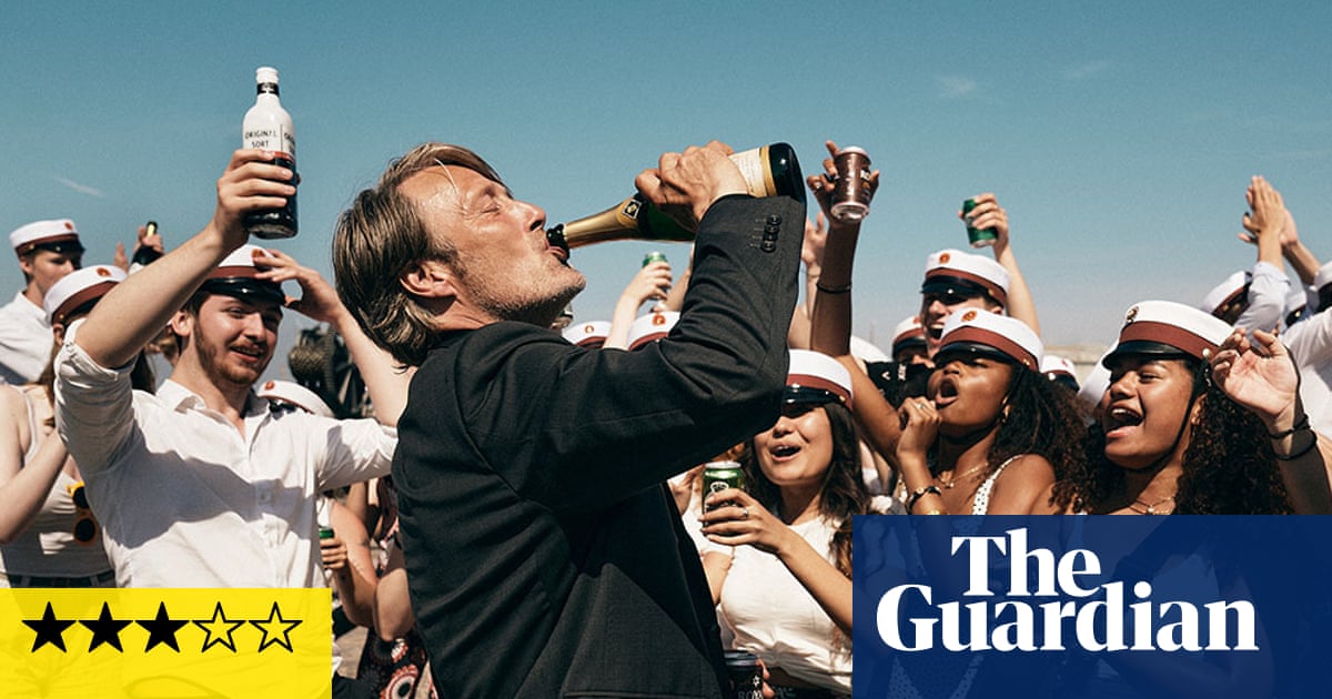 Another Round review – Mads Mikkelsen anchors boozy tragicomedy