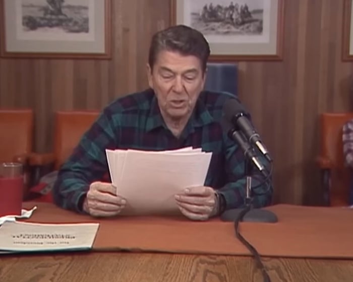 US and Canada spar over ad of Reagan denouncing tariffs that led to derailed trade talks