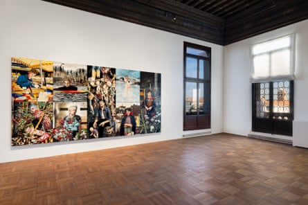 Bas show in Venice overlooking the Grand Canal.