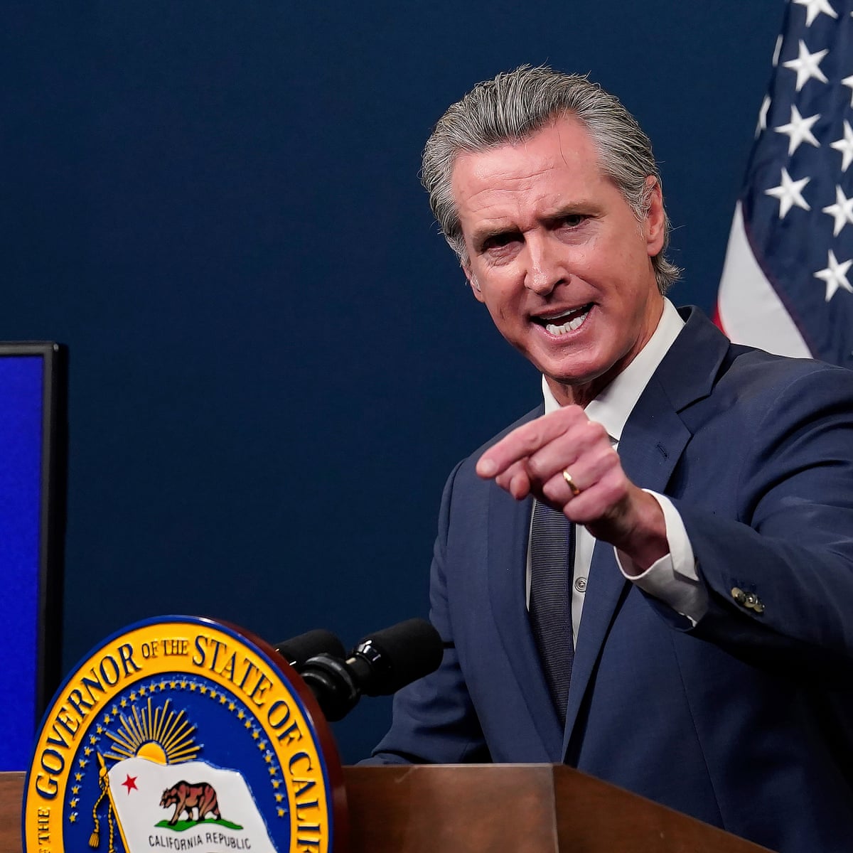 Newsom calls Trump a 'stone cold liar' as LA protests against Ice raids continue | Los Angeles Ice protests | The Guardian