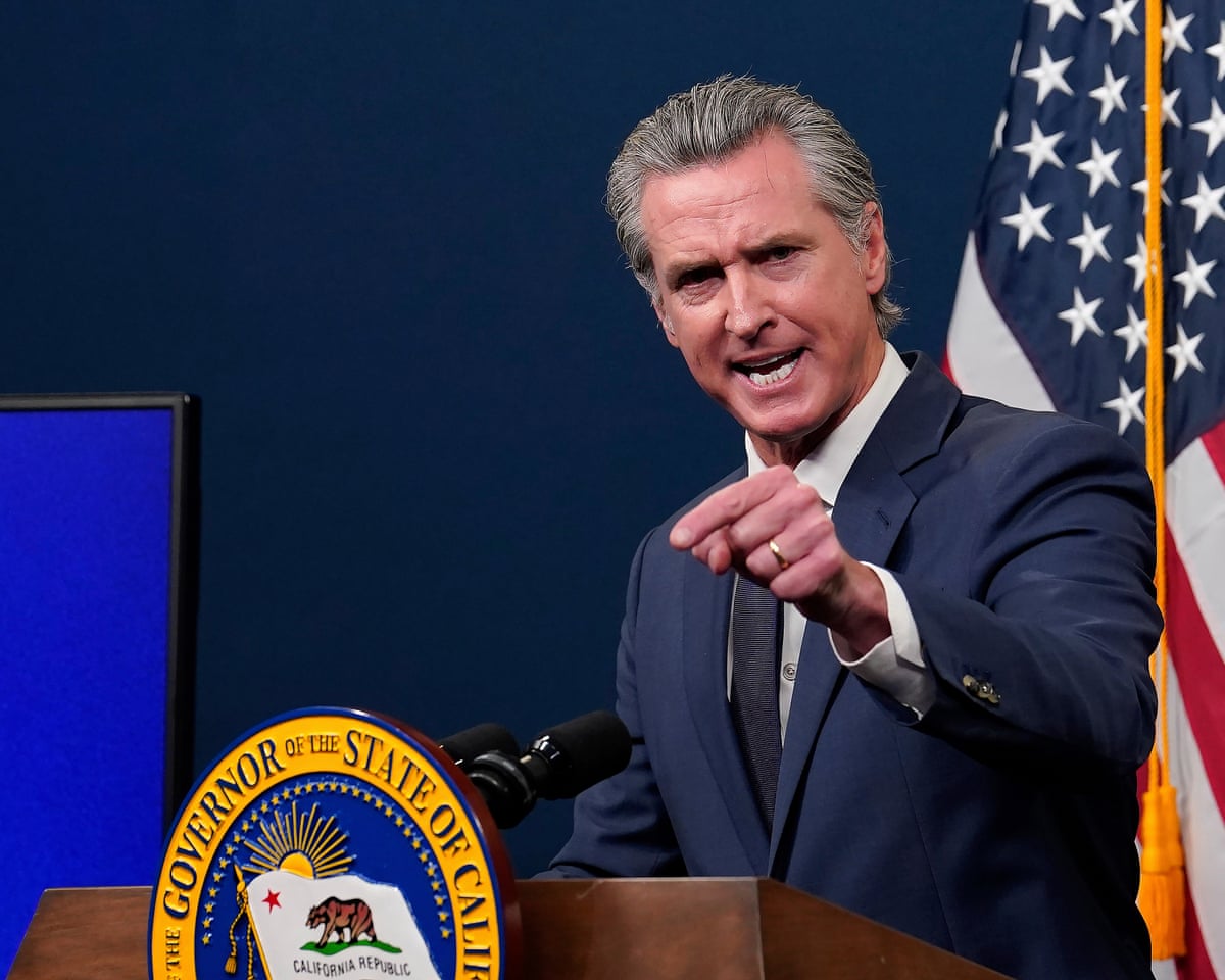 Newsom calls Trump a 'stone cold liar' as LA protests against Ice raids continue | Los Angeles Ice protests | The Guardian