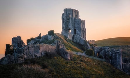 Corfe Castle.