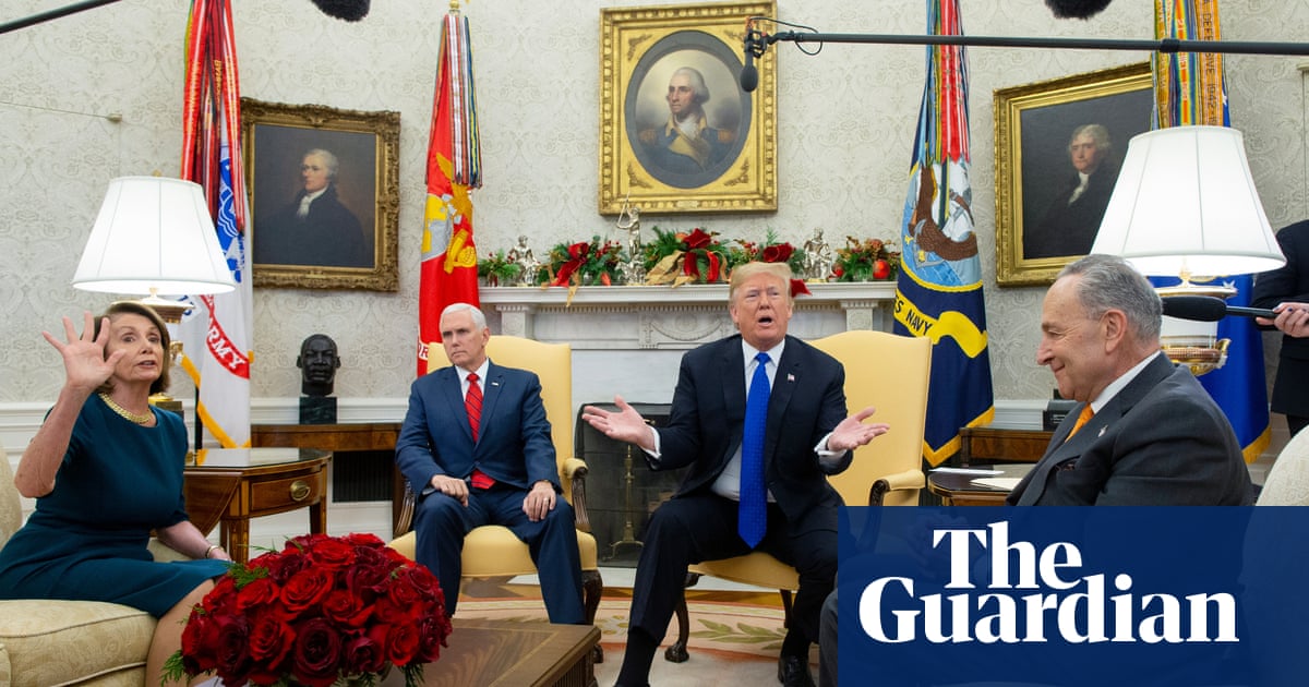 Trump Vows To Shut Down Government In Heated Public Row With