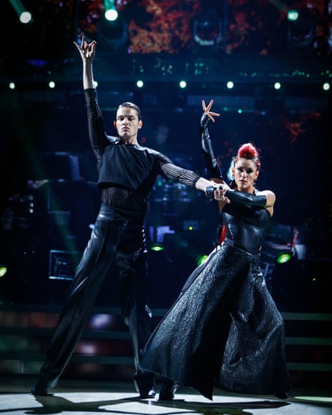 Bobby Brazier and Dianne Buswell’s paso doble.