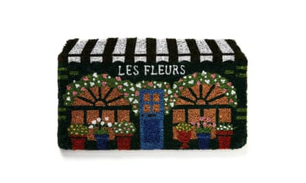 Anthropologie Flower Shop Doormat