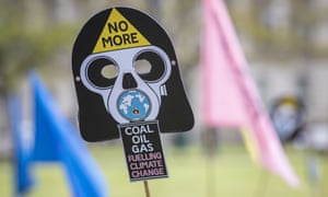 An Extinction Rebellion sign