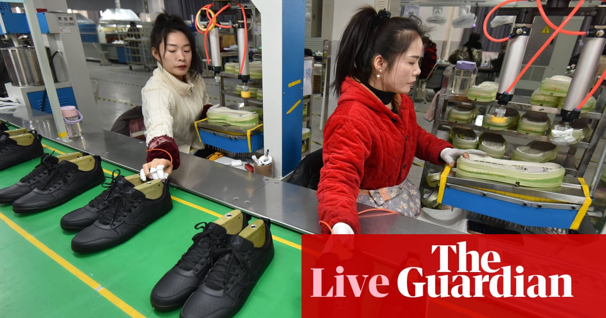 Chinese factories and economists warn over threat of Trump tariffs to start new year - business live