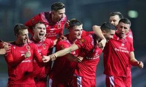 Chorley celebrate