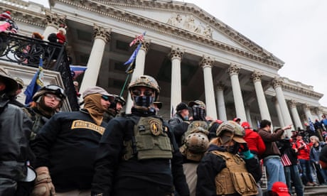 Four Oath Keepers found guilty of seditious conspiracy in latest January 6 convictions – live