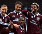 Aston Villa and Jackson end Manchester City’s perfect run with stunning win
