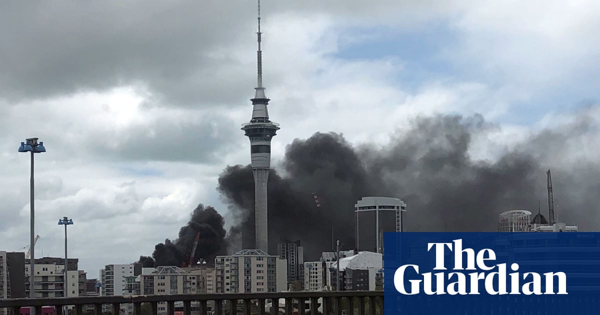 Auckland fire: thousands evacuated as huge blaze takes hold in SkyCity