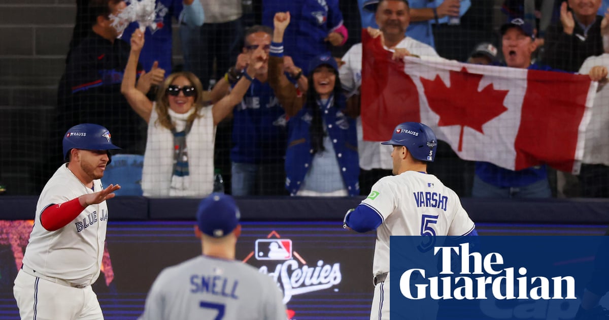 At the World Series the Blue Jays belonged to Canada – and large parts of the US too