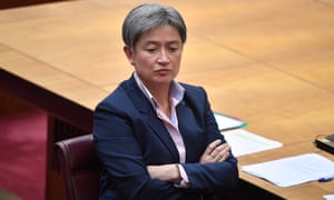 Penny Wong in parliament