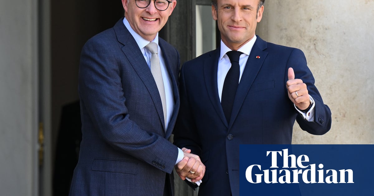 Australia under pressure to join international push for Palestinian statehood led by Emmanuel Macron