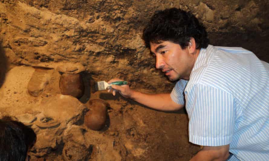 Dr Sergio Gómez, lead archaeologist on the Teotihuacán project.