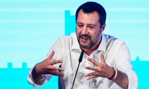 Italy’s deputy PM Matteo Salvini