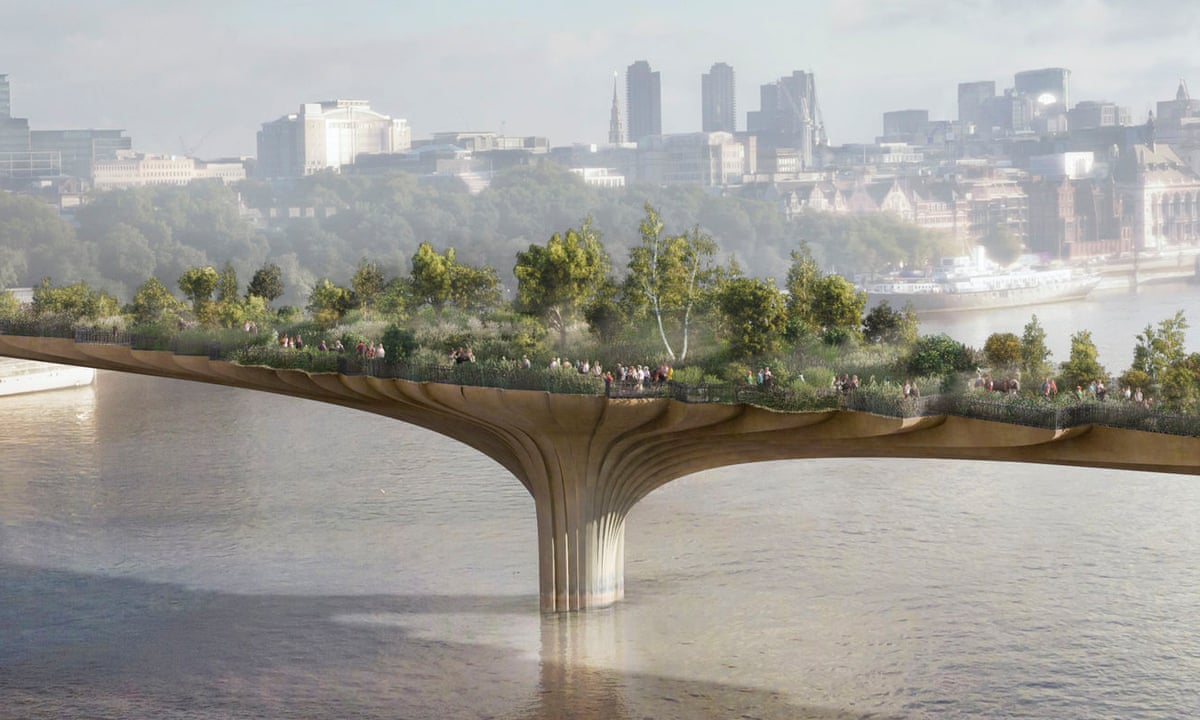 The garden bridge is dead – now £37m of public money must be repaid |  Architecture | The Guardian