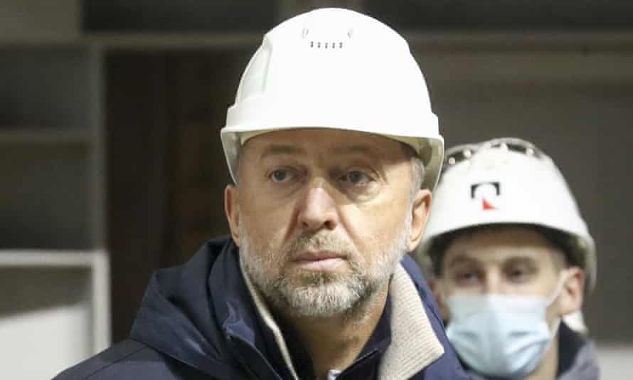 Oleg Deripaska attends the launch of RUSAL's Taishet aluminum smelter.
