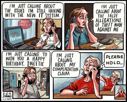 Ben Jennings on the Post Office Horizon IT scandal inquiry report – cartoon