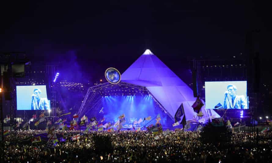The Killers at Glastonbury