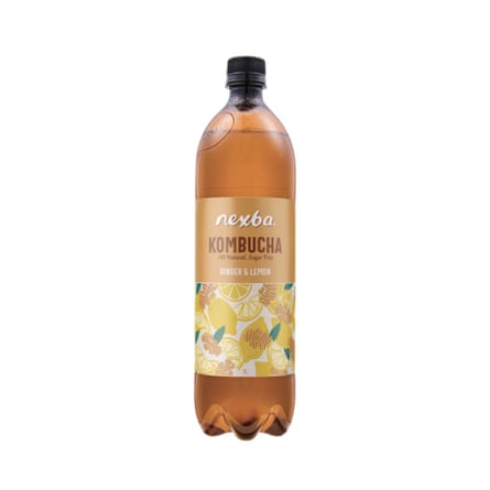 Nexba kombucha ginger & lemon 1 Litre