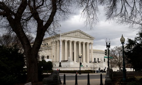 The US supreme court building. 