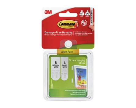 Command Small & Medium Picture Hanging Strips.