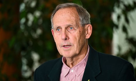 Former leader of the Greens Bob Brown.